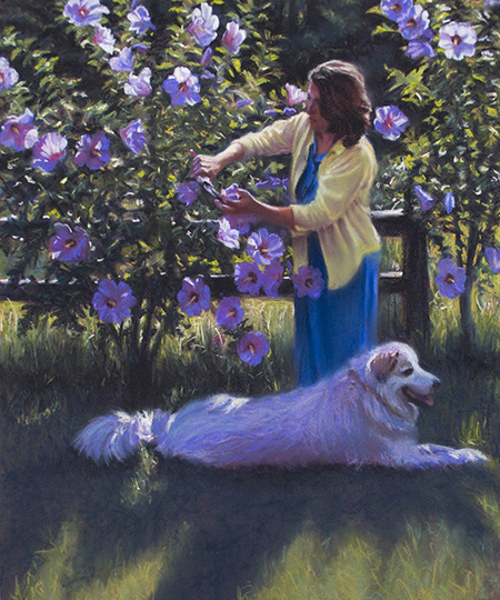 Pastel Painting by John Hulsey